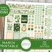 Camping Countdown Stickers, Printable Camping Countdown Stickers Kit ...
