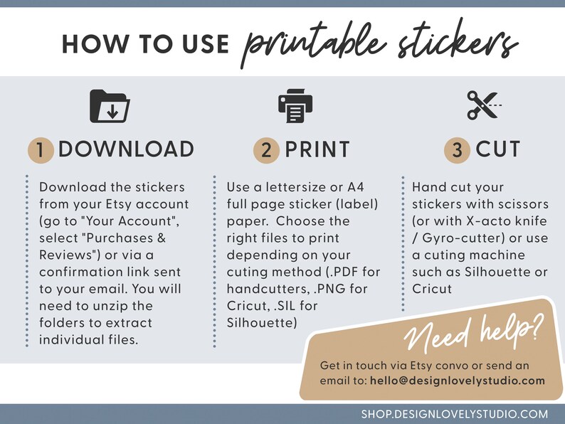 January Kit Sticker Printable January Monthly Sticker Kit, New Year Planner Stickers ...