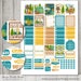 Mini Happy Planner Camping Stickers, Camping Planner Printable, Camper ...