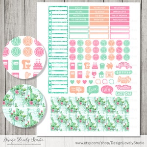 Printable MAY Planner Stickers, May Monthly Stickers Kit, for Erin ...