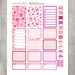 Big Happy Planner Valentine's Day Stickers Kit, Printable Valentines ...