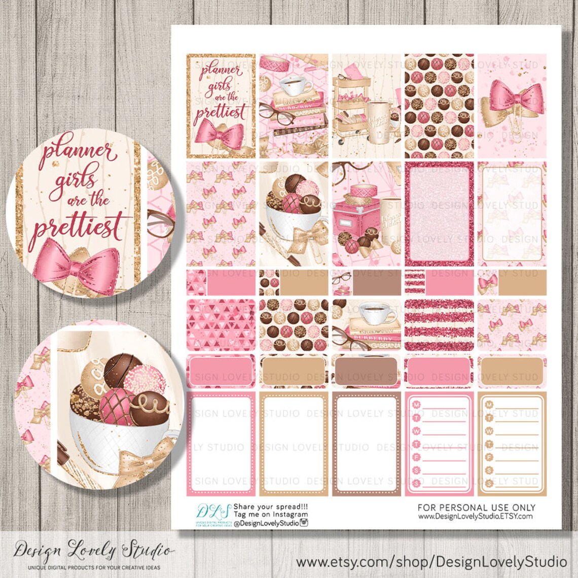 Printable Planner Girl Planner Stickers Planner Girl Stickers - Etsy