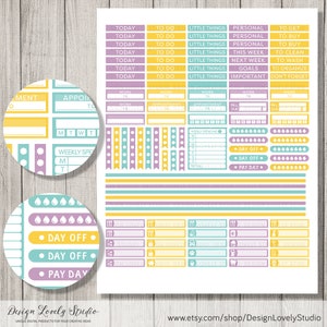 Weekly Planner Printable, Erin Condren Horizontal Printable, Summer ...
