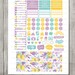 Erin Condren Monthly Planner Stickers, Monthly Planner Printable, Lemon ...