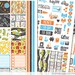 Back to School Planner Stickers Printable HOBONICHI Weeks - Etsy