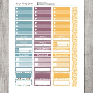 Big Happy Planner Printable Stickers, Printable Weekly Stickers Kit ...