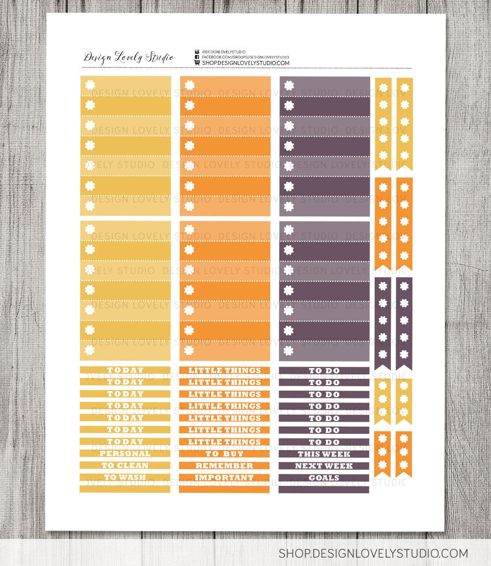 HALLOWEEN Planner Stickers Kit, Big Happy Planner Fall Weekly Kit ...