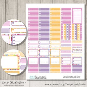 Happy Birthday Planner Printable, Birthday Planner Stickers, Printable ...