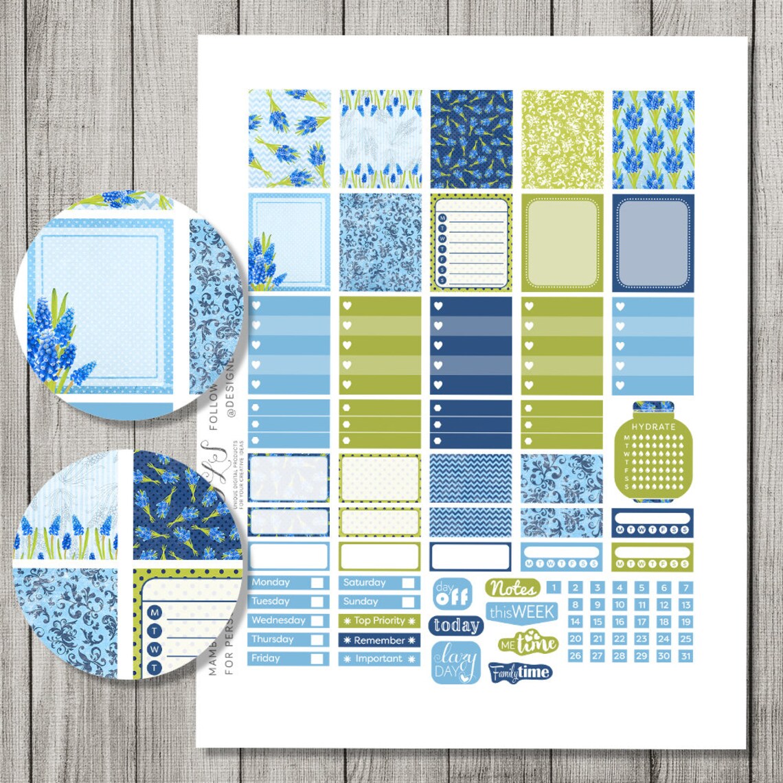 Mini Happy Planner Weekly Printable Kit Mini Happy Kit - Etsy