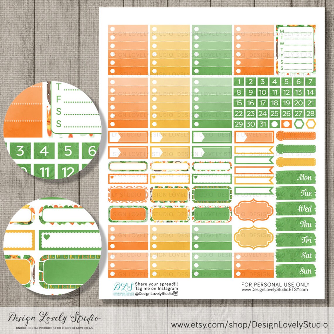 St Patricks Day Planner Stickers St Patricks Day Weekly Kit - Etsy