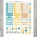 PRINTABLE Big Happy Planner Stickers Kit Camping Planner - Etsy