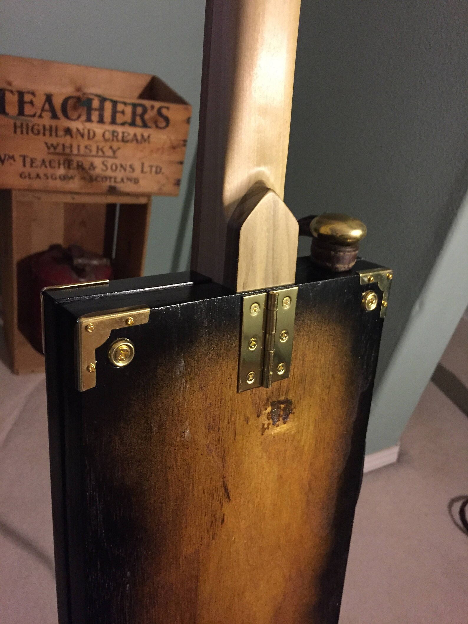 Cigar Box Resonator/electric Guitar Etsy