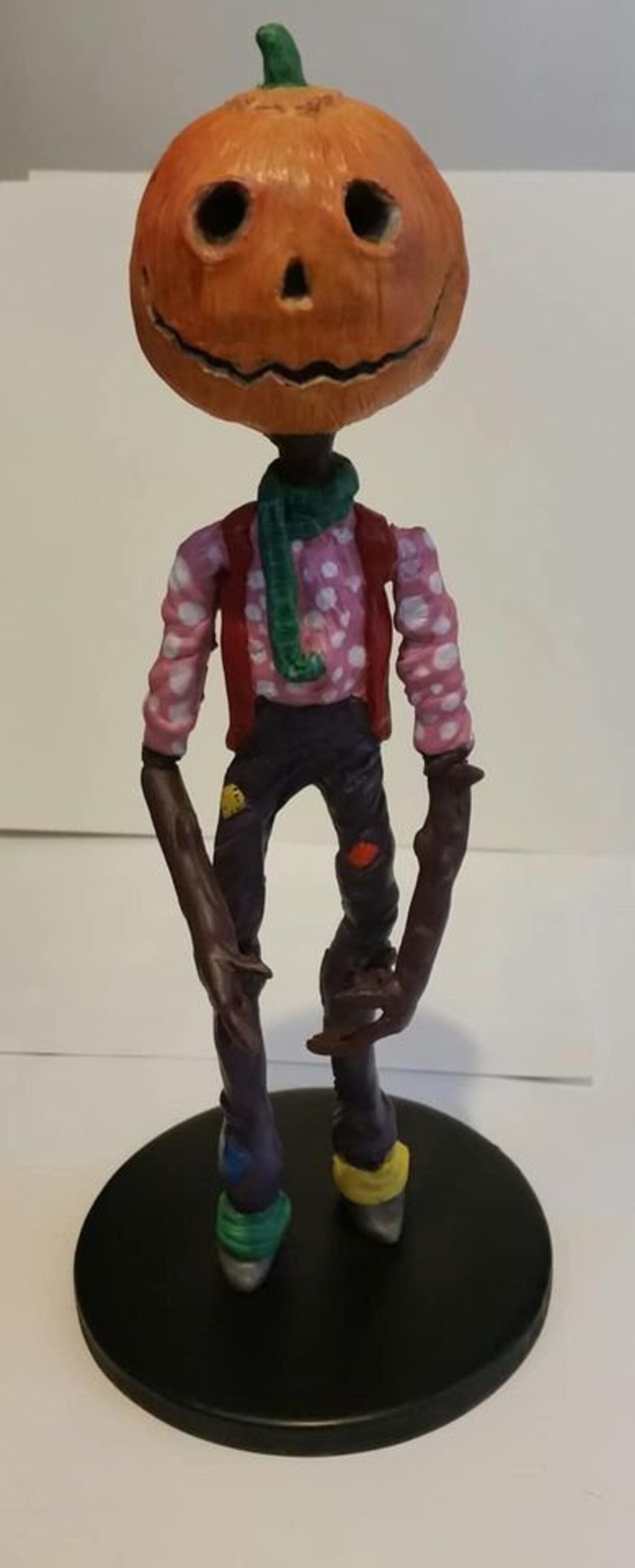 Jack Pumpkinhead Return to Oz inspired resin model sculpture Etsy