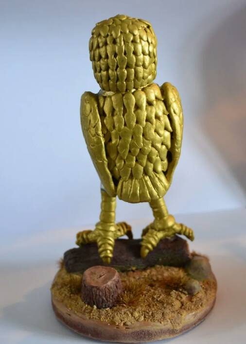 Clash of the Titans Bubo the Mechanical Owl replica movie prop