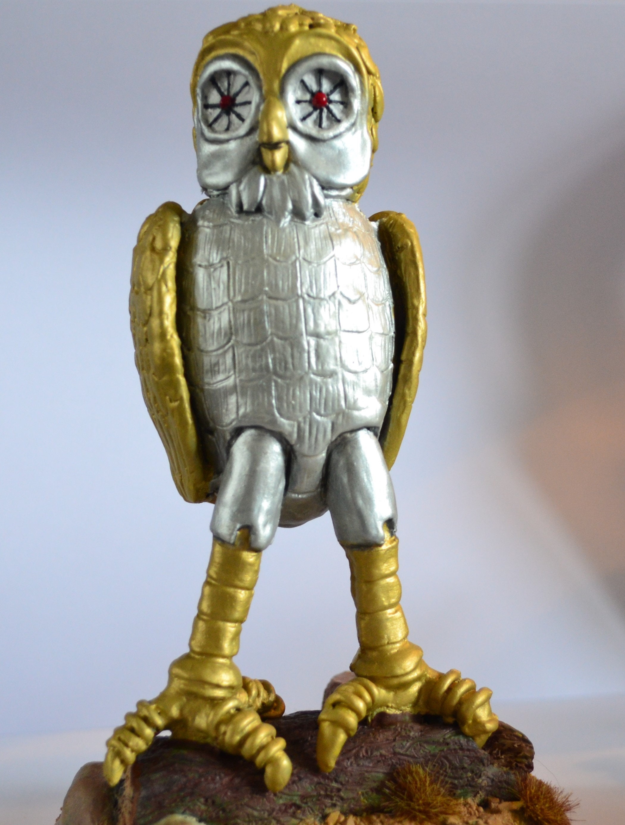 Owl Brooch / Pin - Bubo from Clash of the Titans – West Wolf Renaissance