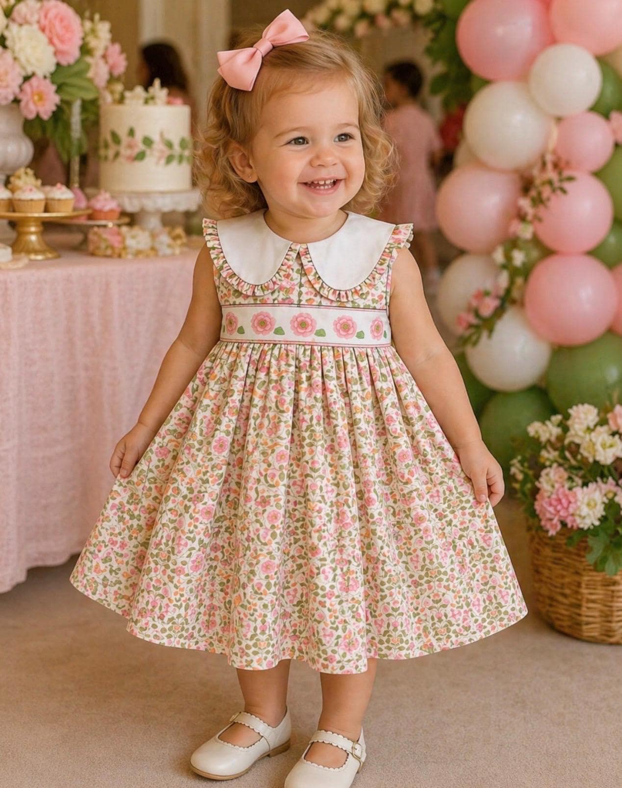 Pink Smocked Dress - Etsy Pink Smocked Dress - Etsy