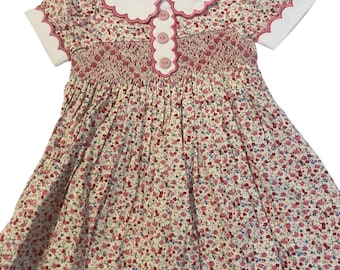 美品　ARTS&SCIENCE front smocking dress 美品 ARTS&SCIENCE front smocking dress