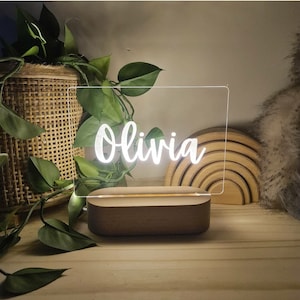 Personalised LED Night Light