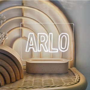 Personalised LED Night Light - Outline