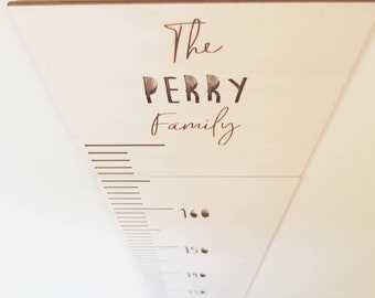Personalised Growth Chart - Family