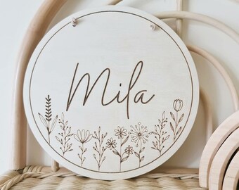 Wild Fields Door Sign
