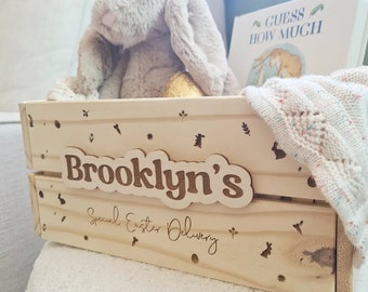 Personalised Easter Box / Easter Crate / Easter Basket