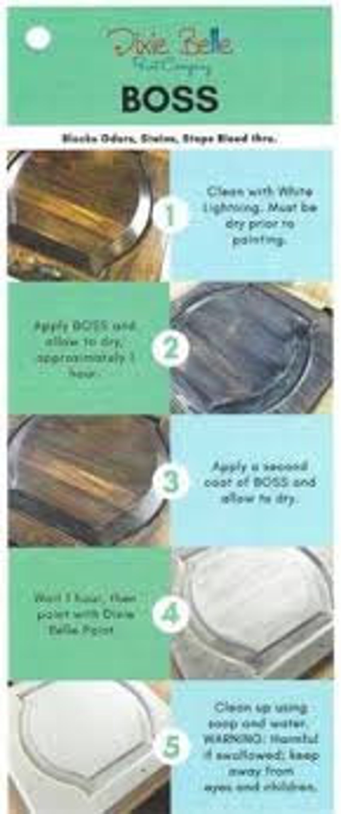 BOSS by Dixie Belle Primer for your Paints Base Coat Etsy