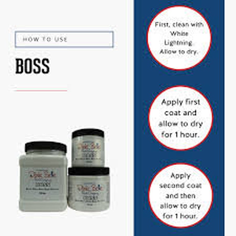 BOSS by Dixie Belle Primer for Your Paints Base Coat Etsy