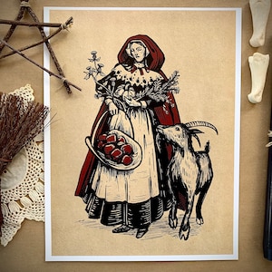 Goody Bridget Bishop (8.5x11 Art Print)