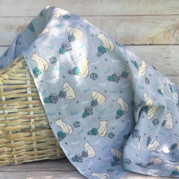 Winnie the Pooh Receiving Blanket Etsy