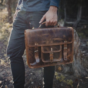 Buffalo Leather Briefcase image 5