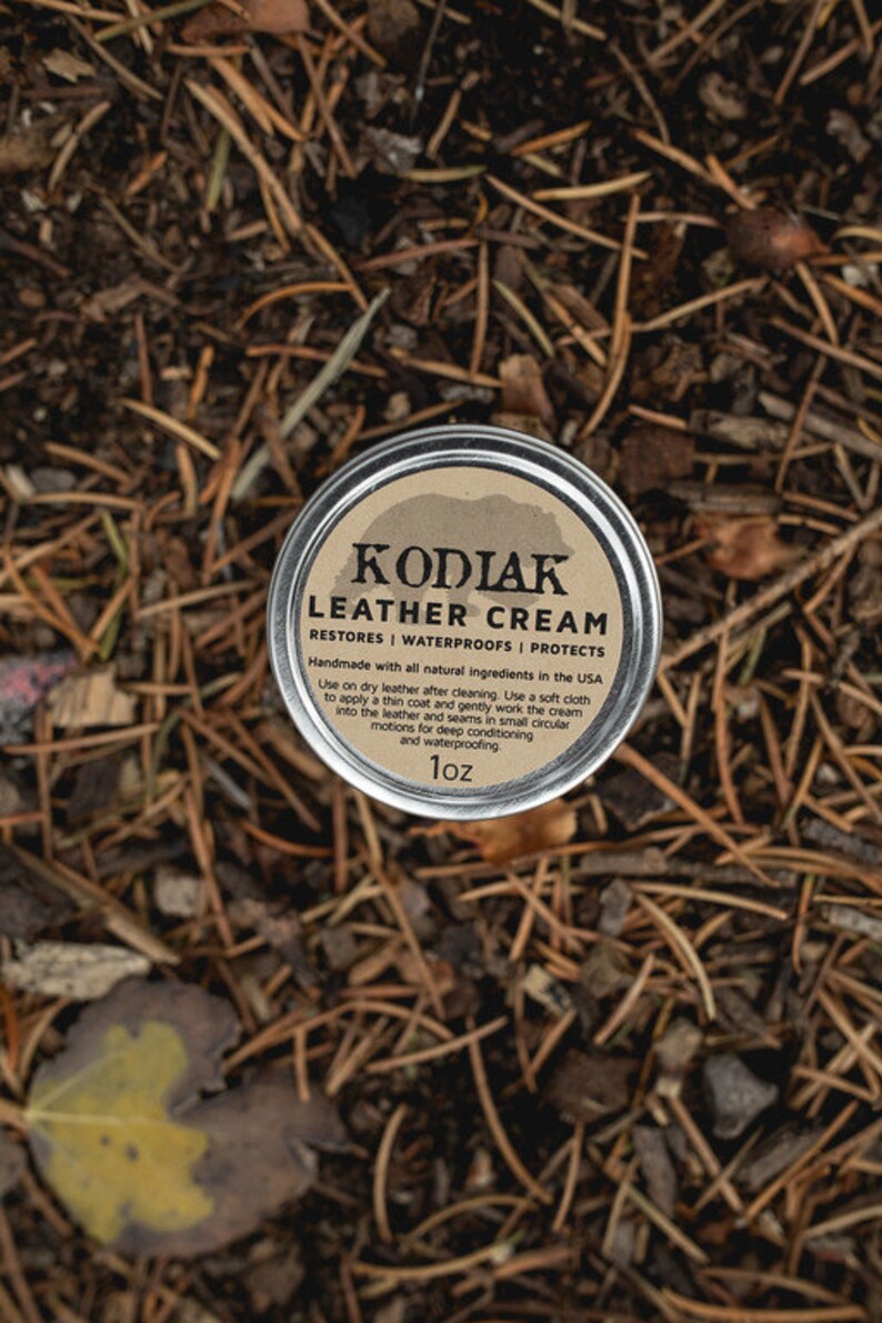 Kodiak Leather Cream 1 oz. Tin image 1