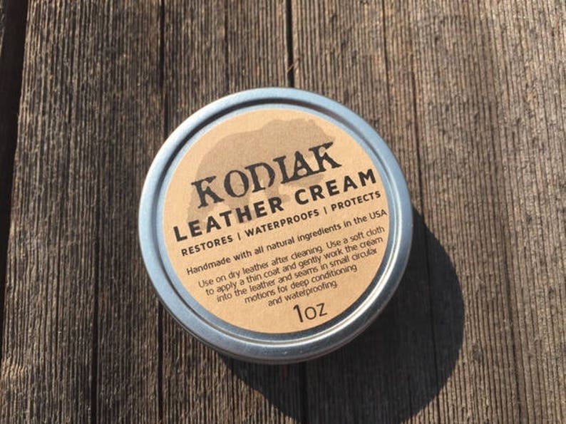 Kodiak Leather Cream 1 oz. Tin image 2