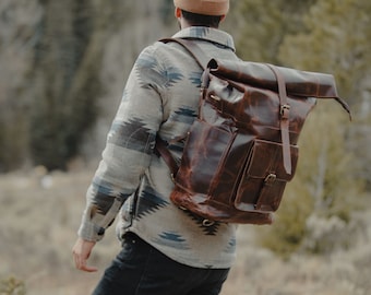 Kobuk Leather Backpack