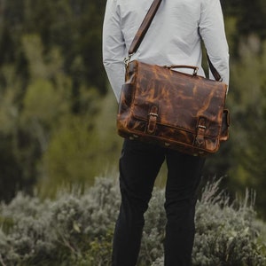 Sitka Leather Messenger