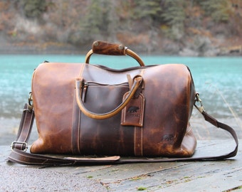 Buffalo Leather Duffel 30L