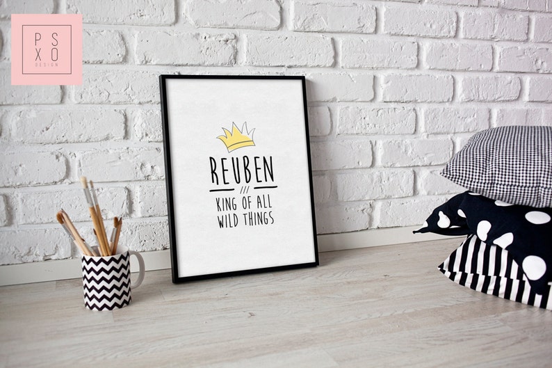 Where The Wild Things Are Nursery Decor Nursery Artwork Etsy