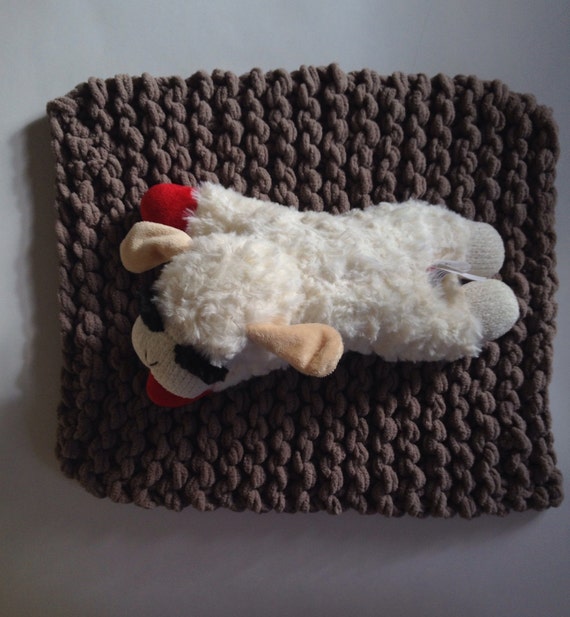 Hand Knit Pet Blanket Cat Blanket Gift for Fur Baby Small Etsy