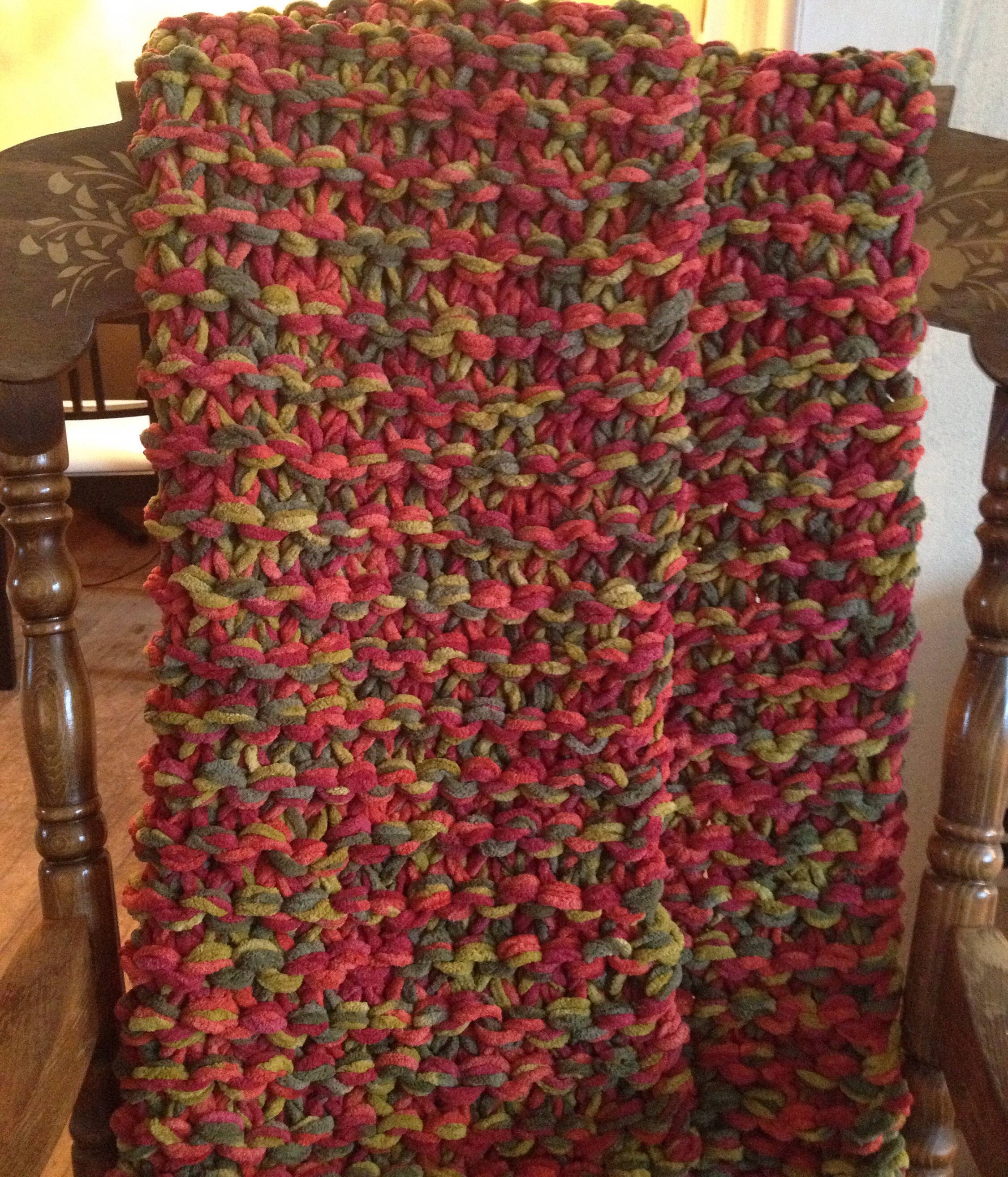 HandKnit Wheelchair Blanket Knit Lap Afghan Knitted Blanket Etsy