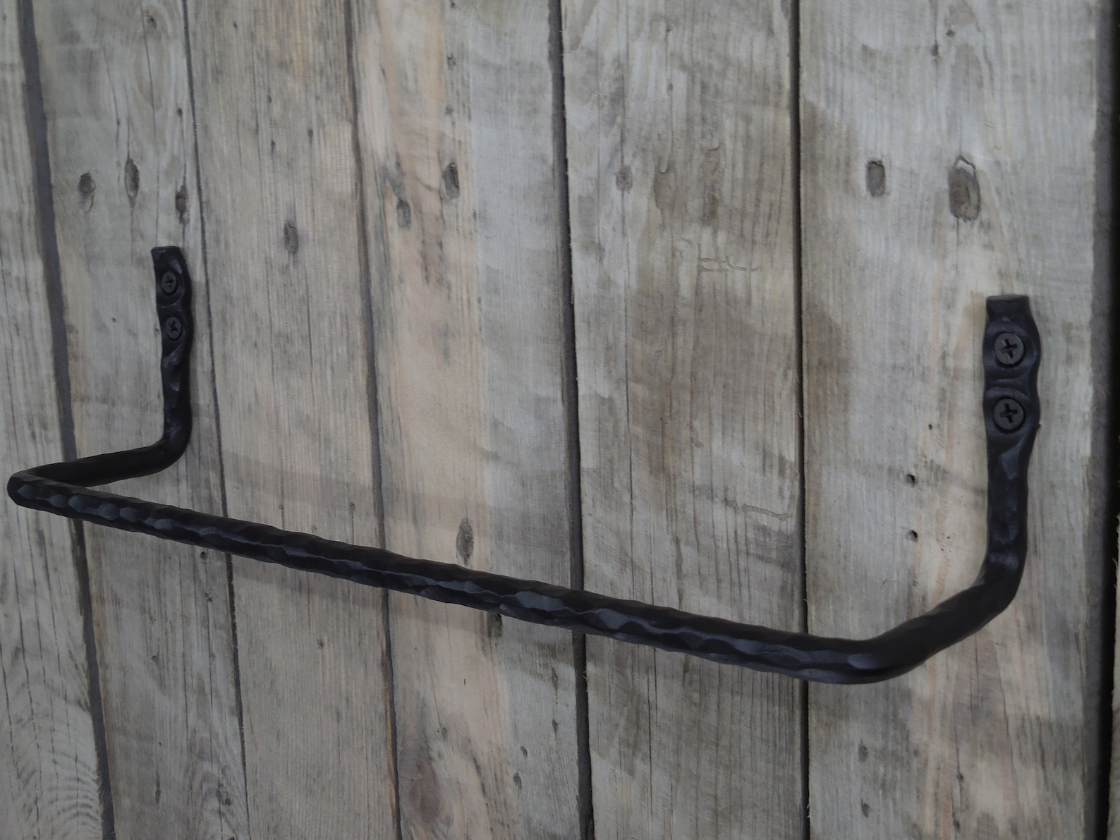 Wrought iron hand towel bar 12 Bathroom Accessories Etsy