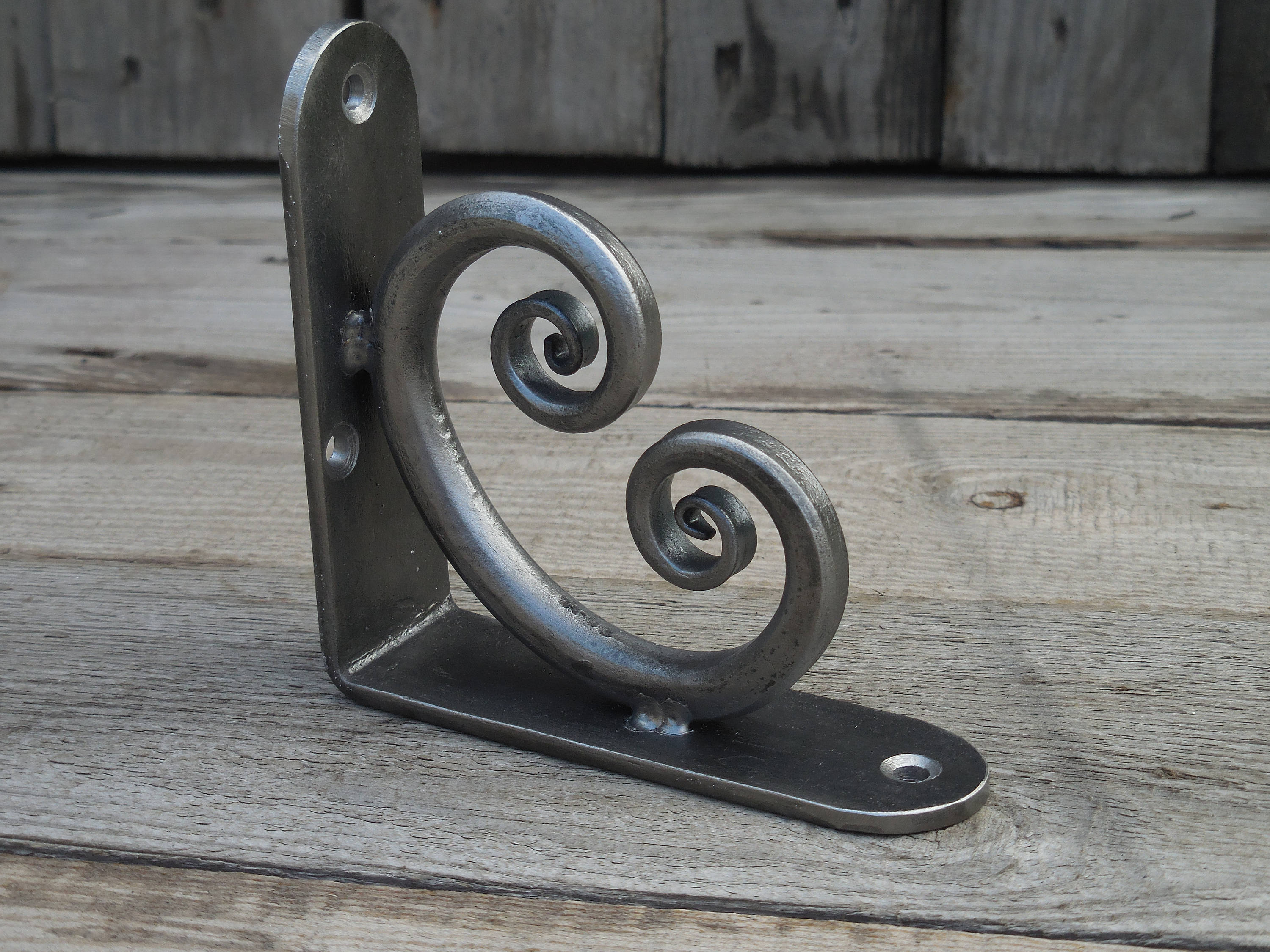 Set of 4 hand shelf brackets 4''x4'' Etsy