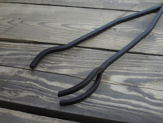 Wrought Iron Fireplace Tools Set 5 Pieces Poker Shovel Etsy
