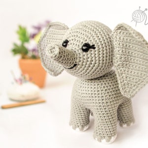 Crochet elephant toy, baby showers, toy for newborn, toy for baby boy, toy for baby girl, amigurumi elephant, crochet toy