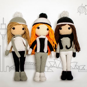 Crochet dolll, Fancy doll, Glamour Doll, Amigurumi Doll, Crochet Doll, Stuffed Doll, Handmade Doll, Doll Toy, Crochet Amigurumi Doll