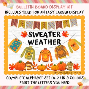 Herbst, Pullover, Wetter, gemütlich, Herbst, Thanksgiving, Pinnwand Kit