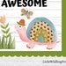 Spring Turtles Rainbow Bulletin Board You Are Turtley Awesome Display ...