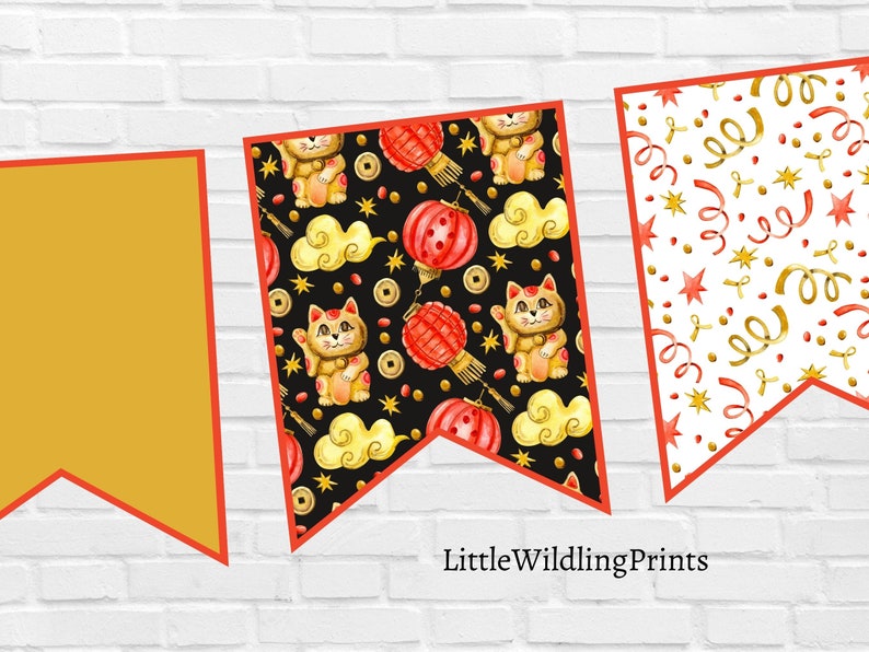Chinese New Year Bulletin Board Kit, Custom Classroom Decor (printable ...