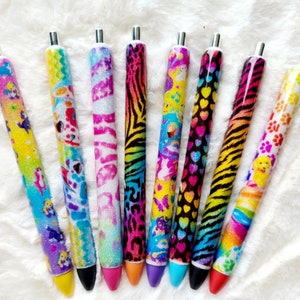 LF Inspired Custom Pen| Glitter Pen| Refillable Pen| Custom Design| Gel Pen|