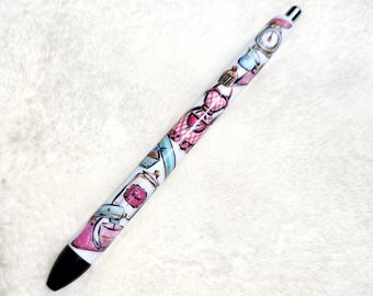 Bakery Glitter Gel Pen | Custom Refillable Pen