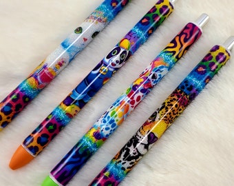 Custom LF Inspired Pen| Glitter Pen| Refillable Pen| Custom Design| Gel Pen|